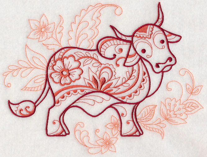Mehndi Brahma Bull - Image 6