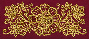 Mehndi Elegance (Goldwork) - Image 5