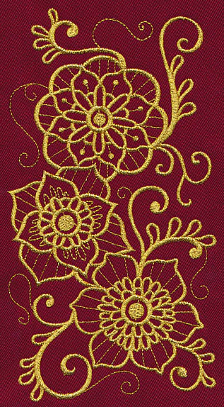 Mehndi Grace (Goldwork) - Image 3