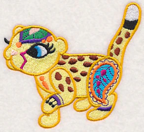 Mehndi Jungle Cheetah - Image 3