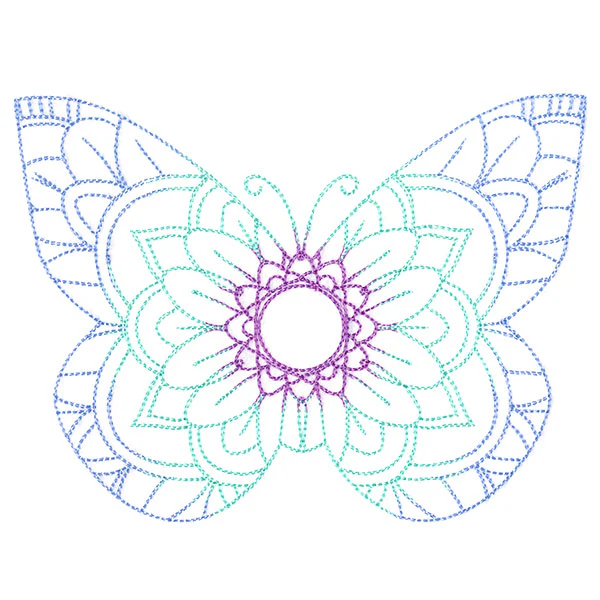 Mehndi Mandala Butterfly 3 - Image 4