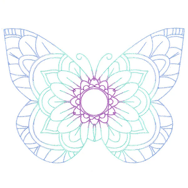 Mehndi Mandala Butterfly 3 - Image 5