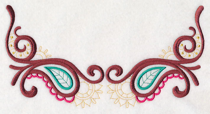 Mehndi Paisley Neckline (Crewneck)