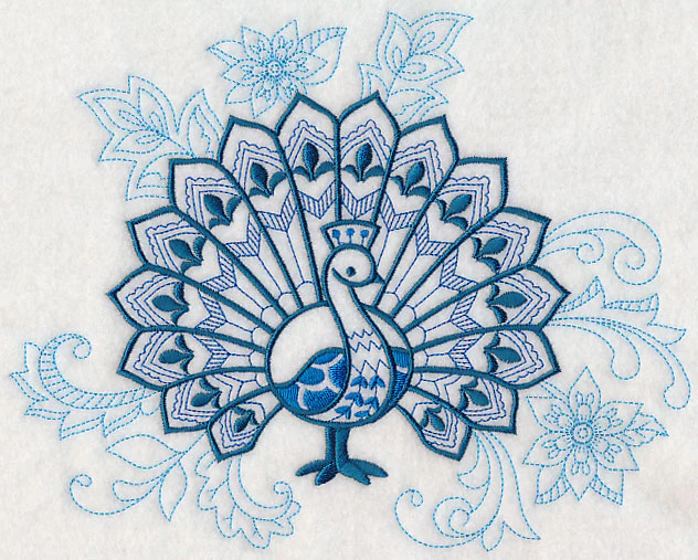 Mehndi Peacock