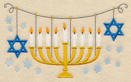 Menorah Clothesline - Image 3