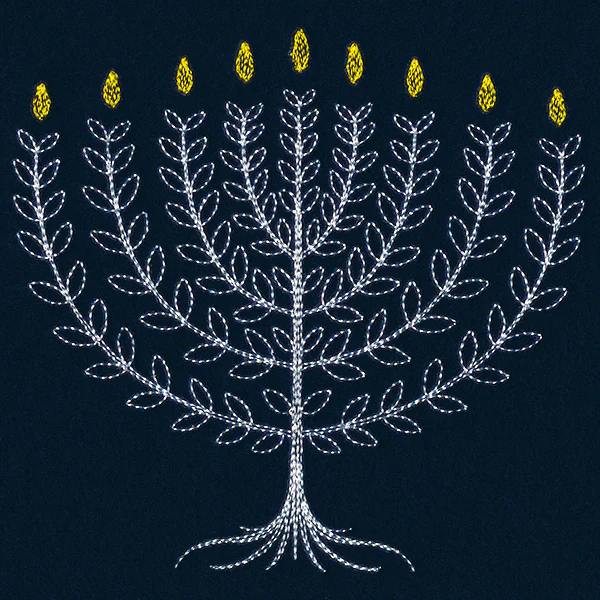 Menorah in Botanicals - Image 4