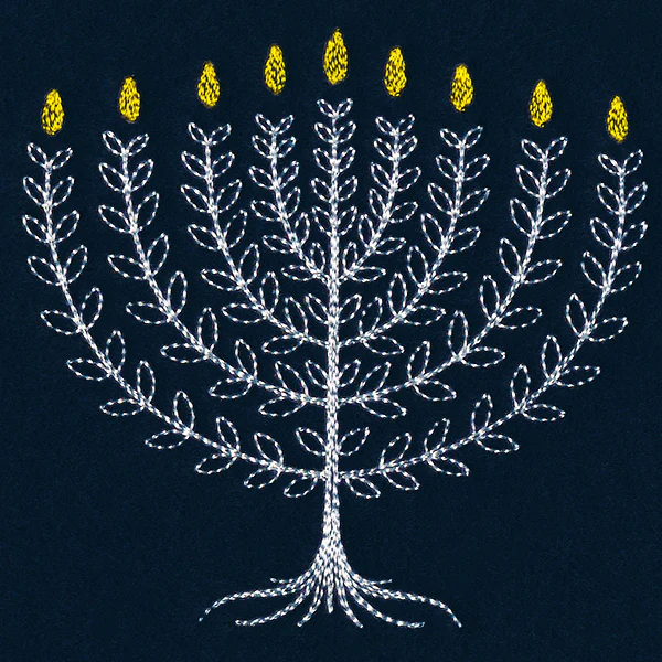 Menorah in Botanicals - Image 5