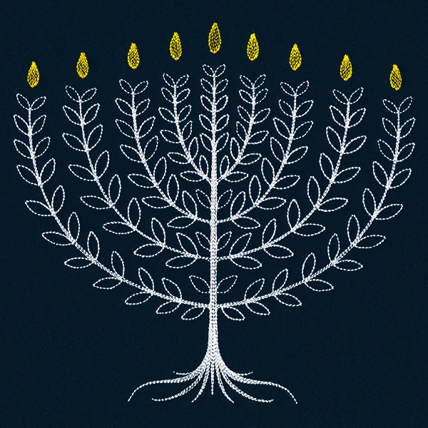 Menorah in Botanicals - Image 6
