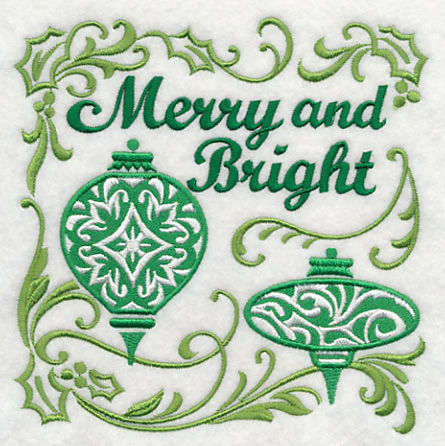 Merry and Bright Christmas Bulbs - Image 3