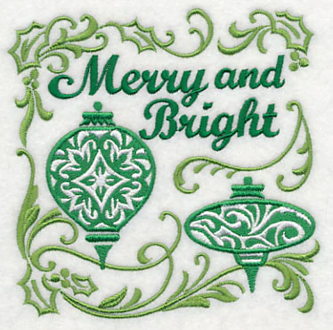 Merry and Bright Christmas Bulbs - Image 4