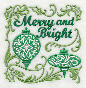Merry and Bright Christmas Bulbs - Image 5