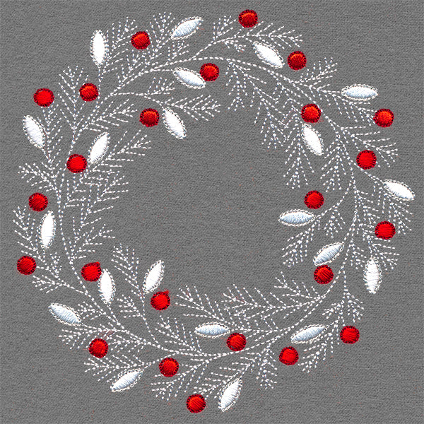 Merry and Bright Christmas Wreath - Image 3