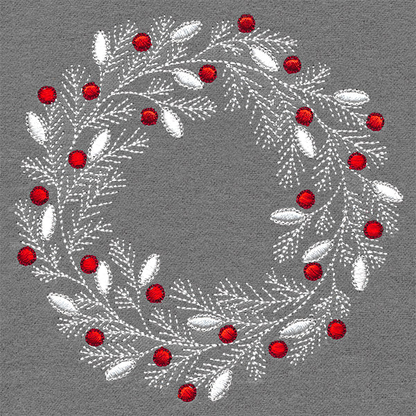 Merry and Bright Christmas Wreath - Image 4