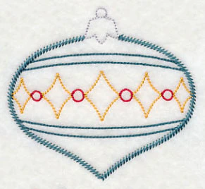 Merry and Bright Ornament 4 (Vintage)