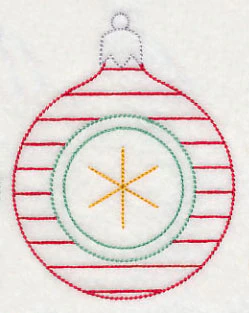 Merry and Bright Ornament 5 (Vintage) - Image 3