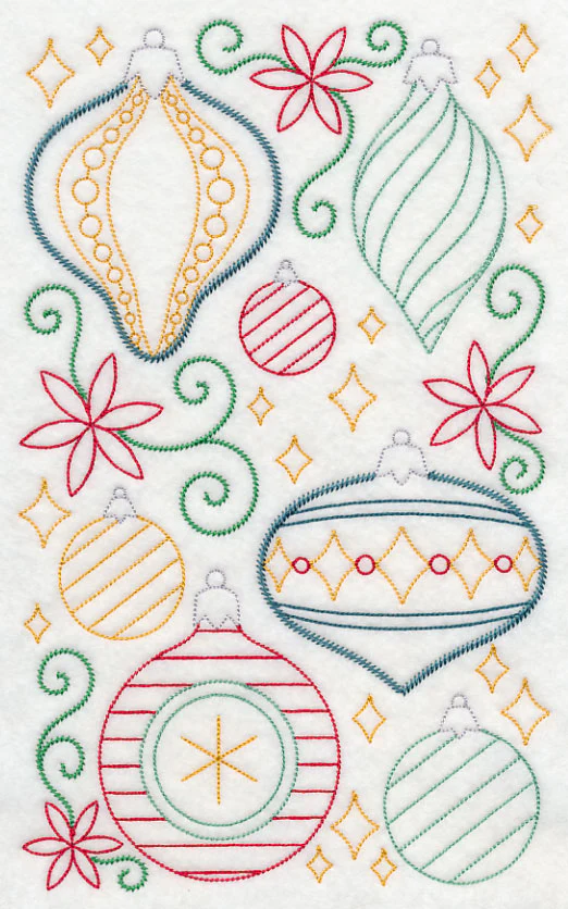 Merry and Bright Ornament Medley (Vintage) - Image 5