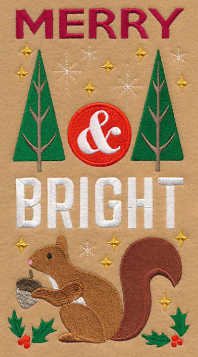 Merry and Bright with Squirrel - Image 4