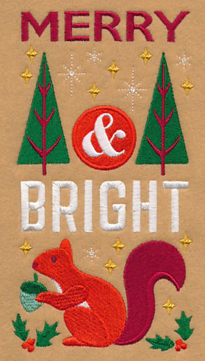 Merry and Bright with Squirrel - Image 7