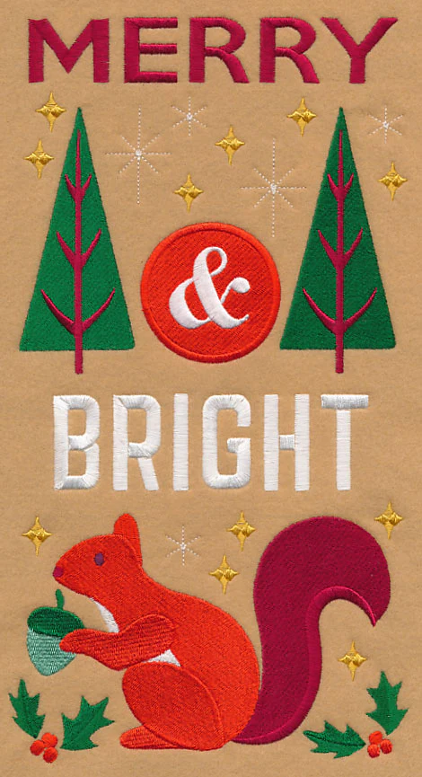 Merry and Bright with Squirrel - Image 9