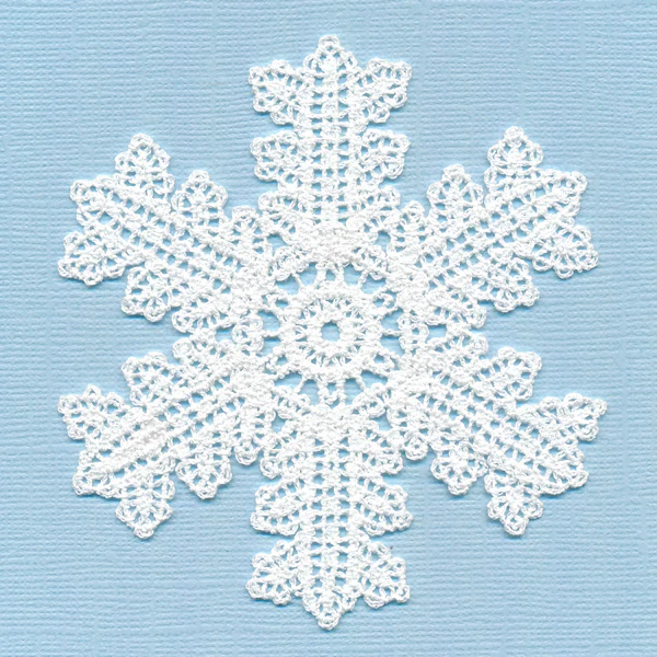 Merry & Bright Snowflake (Battenburg Lace) - Image 3