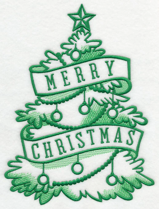 Merry Christmas and Tree - Image 4