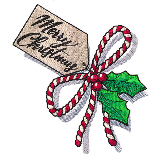 Merry Christmas Bow - Image 3