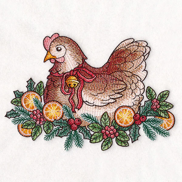 Merry Christmas Chicken Nest - Image 3