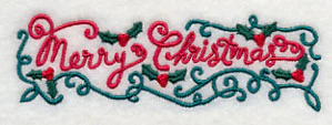 Merry Christmas Holly Border - Image 5