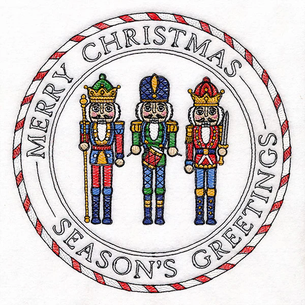 Merry Christmas Nutcracker Stamp - Image 3