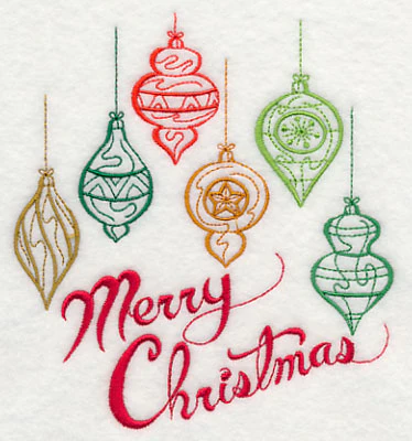 Merry Christmas Ornament Medley - Image 3