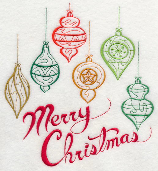 Merry Christmas Ornament Medley - Image 4