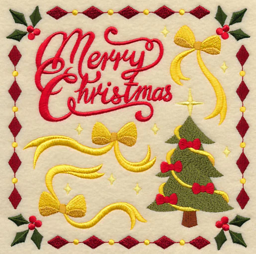 Merry Christmas Ribbons - Image 2