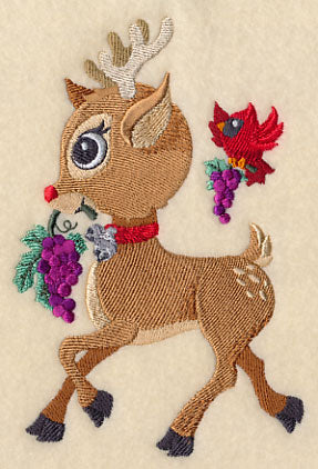 Merry Christmas Wine - Rudolph - Image 4