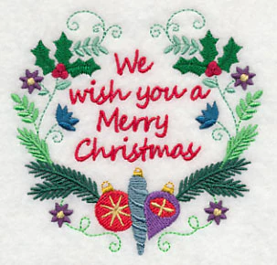 Merry Christmas Wishes Wreath - Image 5