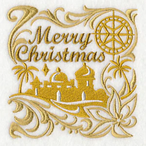 Merry Christmas with Bethlehem Silhouette - Image 5