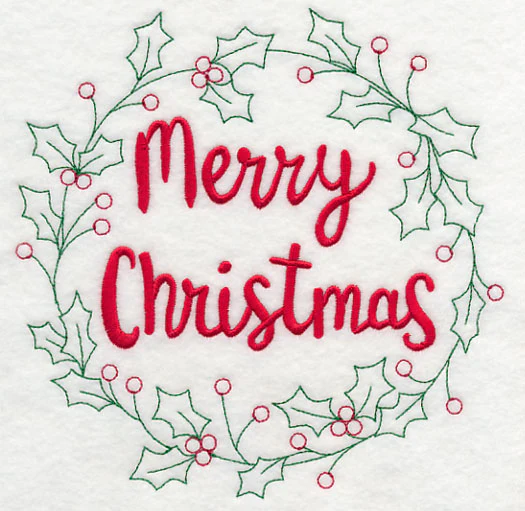 Merry Christmas Wreath - Image 2