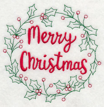 Merry Christmas Wreath - Image 4