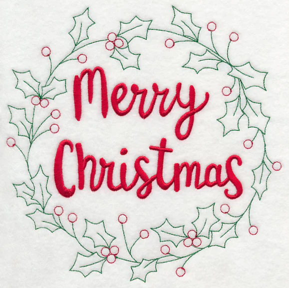 Merry Christmas Wreath - Image 6