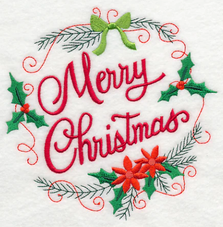 Merry Christmas Wreath - Image 3