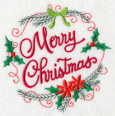 Merry Christmas Wreath - Image 4