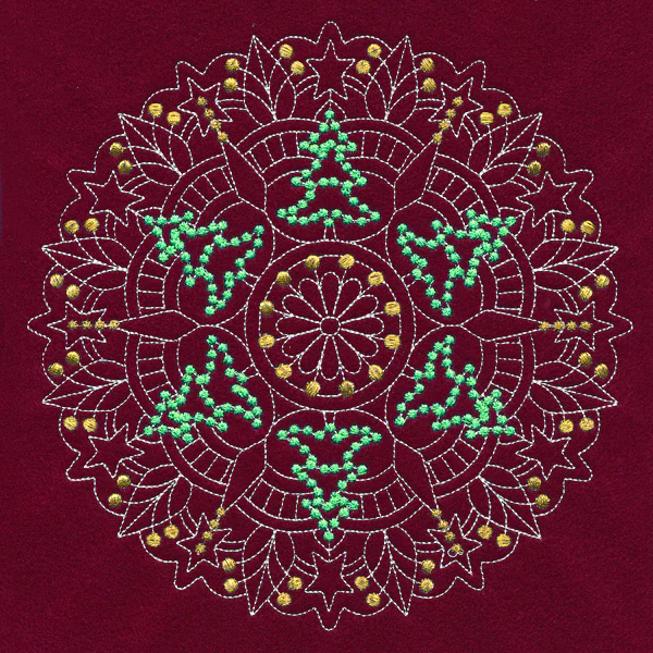 Merry Mandala - Christmas Tree