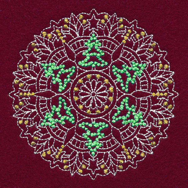 Merry Mandala - Christmas Tree - Image 5