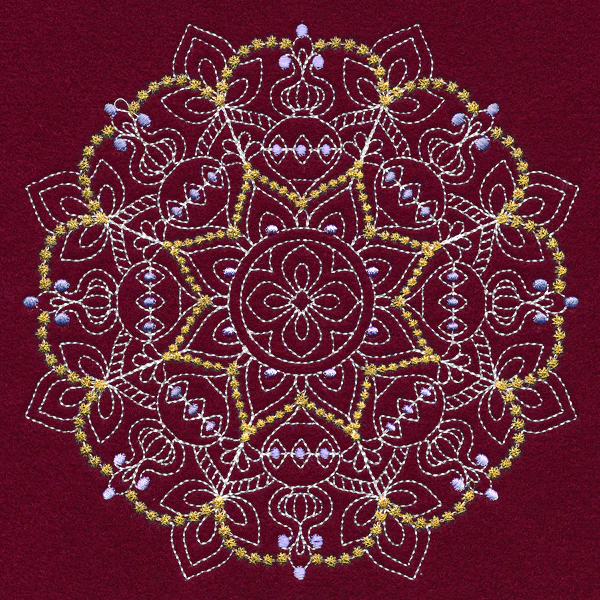 Merry Mandala - Ornament - Image 3