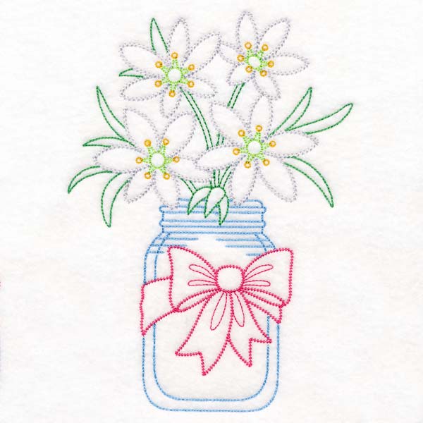 Merry Mason Jar - Star of Bethlehem - Image 2