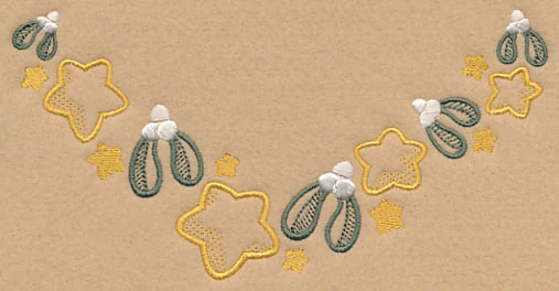 Merry Mistletoe Neckline (V-Neck) - Image 2