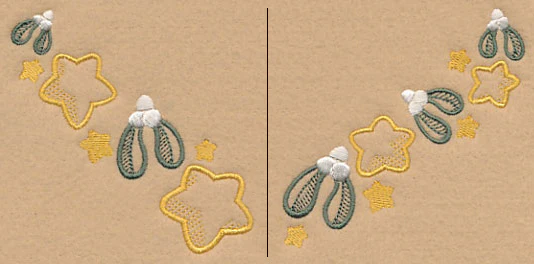 Merry Mistletoe Neckline (V-Neck) (Split) - Image 2