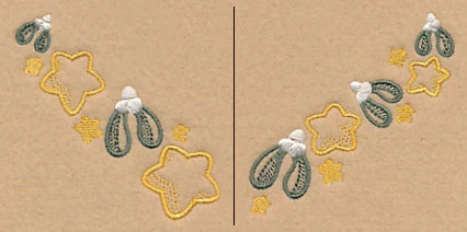 Merry Mistletoe Neckline (V-Neck) (Split) - Image 3