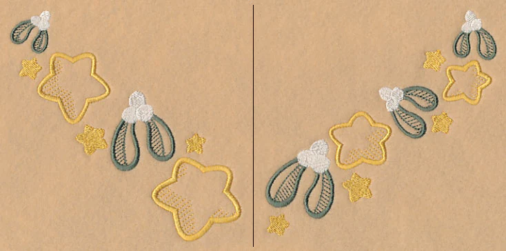 Merry Mistletoe Neckline (V-Neck) (Split) - Image 4