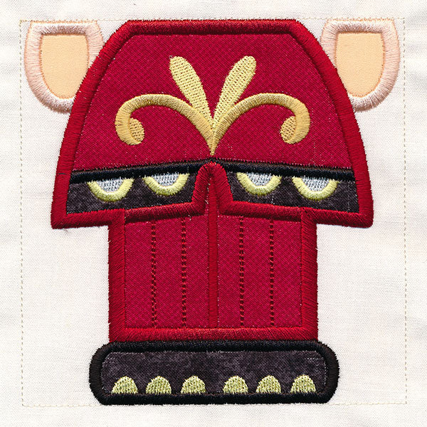 Merry Nutcracker Wall Hanging - Legs (Applique) - Image 3