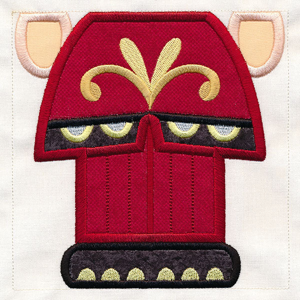 Merry Nutcracker Wall Hanging - Legs (Applique) - Image 7